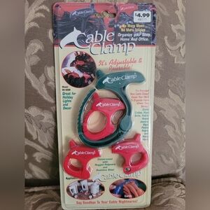Vintage All-Multi-Purpose Cable Clamp Cord Organizers (Brand New)